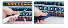 Load image into Gallery viewer, 1.5mm Fiber Optic Connector Cleaner/One-Click Cleaner/Push Cleaner - COMWAY TECHNOLOGY