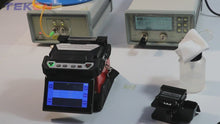 Load and play video in Gallery viewer, Fusion Splicing TEKCN TC-400i Ftth Fusion Splicers