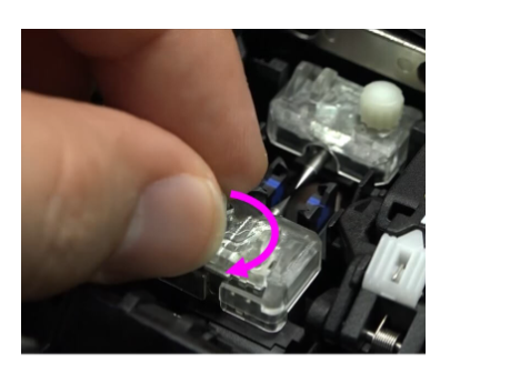 How to replace the electrodes of Fujikura 90S+ fusion splicer