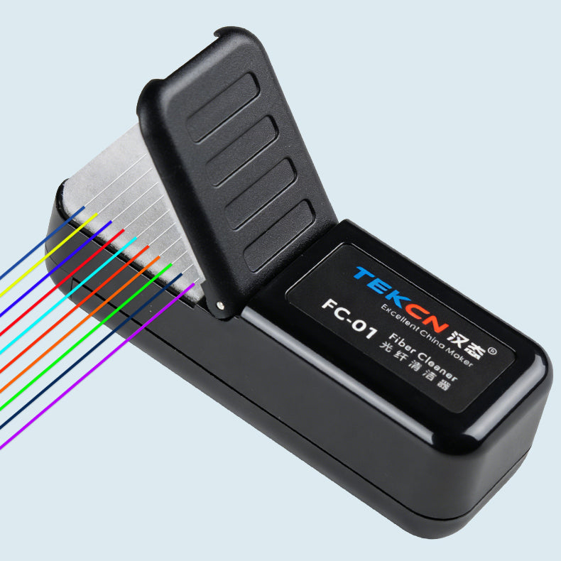 Kit Pulizia Fibra Ottica Con Pennarelli E Clip – Strumento Per Connettori E Cavi In Fibra - 2