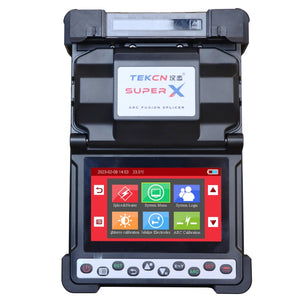 Best Fttx fusion splicer TEKCN Super X Fusion Splicer - fusion splicer,splicing machine,otdr,fiber tool kits-TEKCN fusion splicer