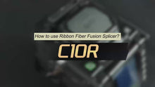 Load and play video in Gallery viewer, COMWAY C10R 12-Core Ribbon Fusion Splicer | 6s Splice, ≤0.05dB Loss, Data Center &amp; FTTH

