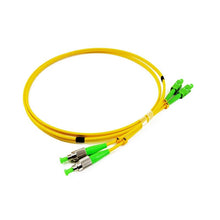 Load image into Gallery viewer, 10pcs SC TO FC A PC UPC Fiber Optic patch cord single mode Duplex sm dx 3m meters 3.0mm PVC FTTH Optic Cable - fusion splicer,splicing machine,otdr,fiber tool kits-TEKCN fusion splicer
