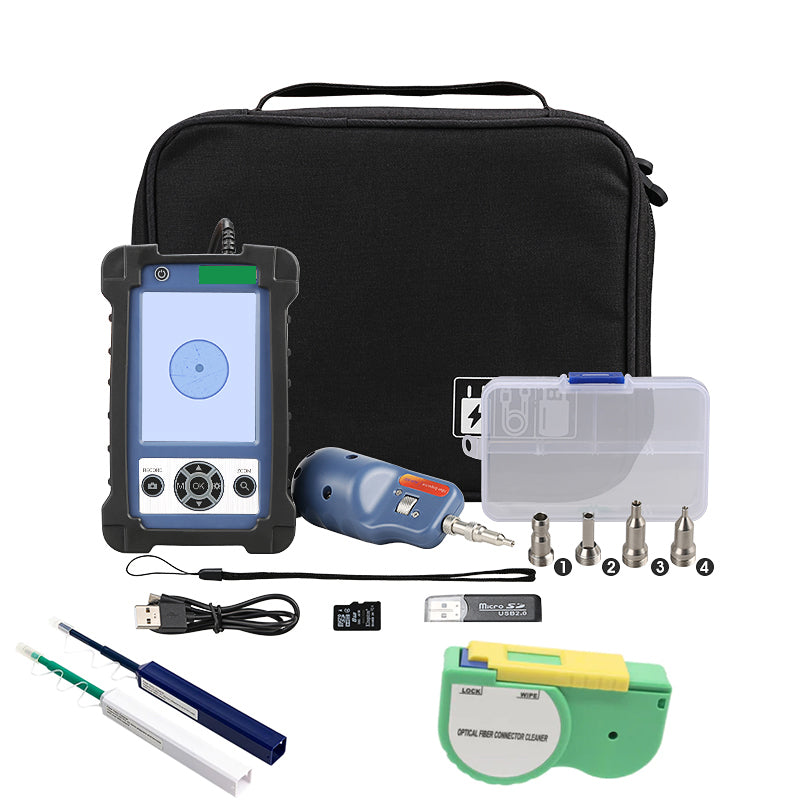 Fiber Inspection Probe Cleaning Kits TC-400 Fiber Optic Cleaner Pen Connector Cleaning Cassette - fusion splicer,splicing machine,otdr,fiber tool kits-TEKCN fusion splicer